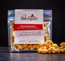 3× Luxusní pivní popcorn Joe & Seph's s příchutí německého pšeničného speciálu 32 g