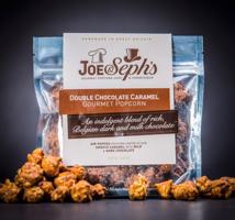 3× Luxusní, výrazně čokoládový popcorn Joe & Seph's s karamelem 32 g