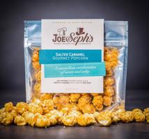 7× Luxusní popcorn Joe & Seph's s příchutí slaného karamelu 32 g