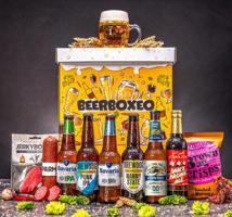 Beerboxeo dárkové balení - Plné NEALKO pivních speciálů a masa