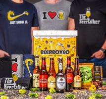 Beerboxeo dárkové balení - Plné pivních speciálů + Pivní tričko