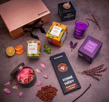 Giftboxeo dárkový box (rose gold) - Plné vůní mix