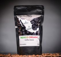 kopi bean Mexico Decaf Mountain Water bezkofeinová káva Arabika ZRNKOVÁ 100 g