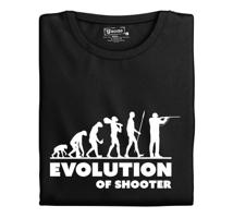 Pánské tričko s potiskem "Evolution of Shooter"