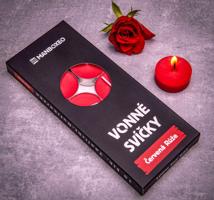 Sójové vonné svíčky 10ks s intenzivní vůní - Red Rose